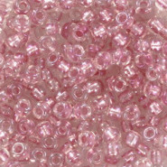 Miyuki rocailles Perlen 8/0 - Fancy lined soft pink 8-3639